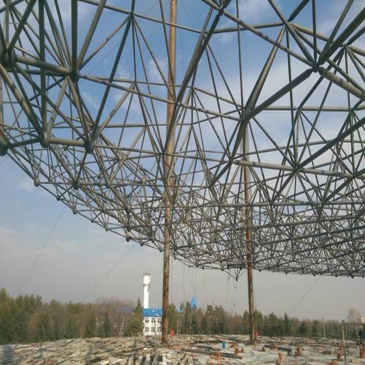 山东球形网架钢结构施工方案